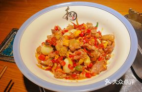 Tea Oil Stir-Fried Free-Range Chicken