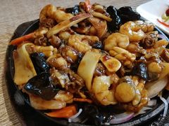铁板三鲜-渔家颂歌渔家味道(青石路店)