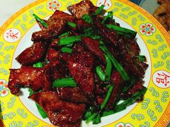 酱爆猪肝-那家小馆•北京菜•烤鸭(中关村店)