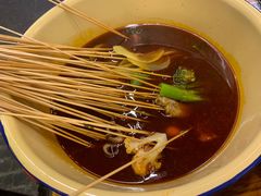 -拈签一笑黄牛肉辣卤串串