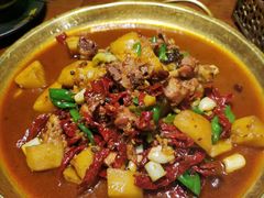 新疆大盘鸡-楼兰新疆主题餐厅(苏州中心店)