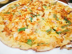 海鲜饼-青瓦餐厅·生鱼片·韩园烤肉(西塔店)