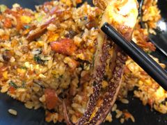 鱿鱼-老啪叽串炒饭(铁百店)