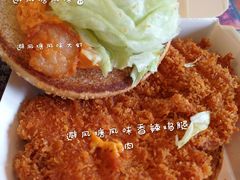 肯德基避风塘大虾鸡腿双层堡-肯德基(余杭莱蒙店)