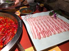 大刀五花肉-谭鸭血老火锅(龙湖宝山天街店)