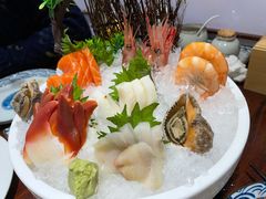 三文鱼刺身-渔日本料理铁板烧(新天地假日广场店)