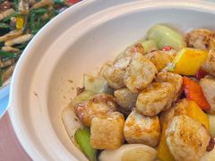 火焰蜂巢银鳕鱼-东海朗廷酒店-唐阁T’ANG COURT 中餐厅