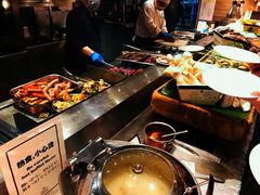 自助取餐区-北京王府井希尔顿酒店·万斯阁西餐厅