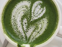 抹茶拿铁-收获咖啡HARVEST RESERVE(苍山店)