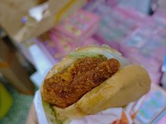 巴适得板麦辣鸡腿堡-麦当劳(一德路店)