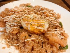 虾仁皮拉夫-机器人火炉披萨(爱琴海店)