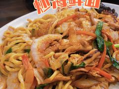 海鲜拌面-香港饭店0410(明洞店)
