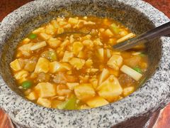 石锅鸡汤豆腐-绿茶餐厅(华联万柳店)