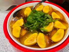 姜汁烧椒调蛋-阿庄新豫菜(航海东路店)