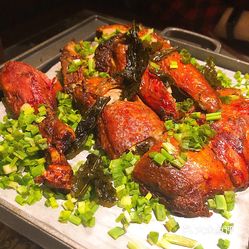 绿茶餐厅(会展航洋城店)的绿葱香烤鸡好不好吃?用户评价口味怎么样?