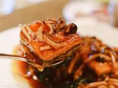 三菇扒菠菜豆腐-御宝轩(益丰·外滩源店)