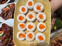 -草家酱蟹炭火烤肉店(珲春南路一店)