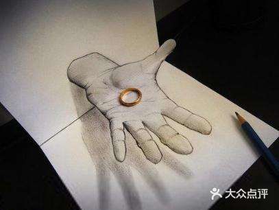 以假乱真的3D画👏这也太神奇了～