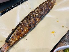 碳烤秋刀鱼-鑫正兴东北烧烤(滨湖店)