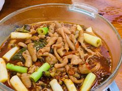 折耳根烩鸭肠-雍江食府(企业天地店)