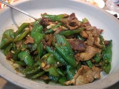 青椒炒肉-湘当有饭剁椒鱼头(昆山招商花园城店)