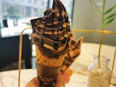 歌帝梵浓醇黑巧味软冰淇淋-GODIVA(景枫中心店)