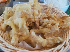 干炸鲜蘑-屋里家延边朝鲜族冷面(梅林3店)