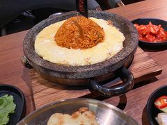 芝士泡菜炒饭-虎哥六韩式烤肉料理 TIGERGRILL(隆生金山湖中心购物广场店)