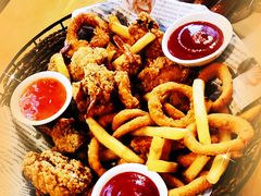 啤酒花园炸品小吃拼盘-巴伐利亚啤酒坊(意式风情街店)