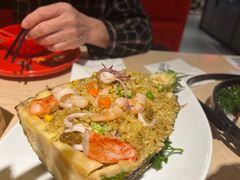 菠萝海鲜炒饭-避风塘(宝山万达店)