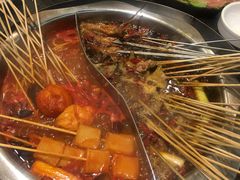鸳鸯锅底-川成串·自助串串香火锅(朝阳店)