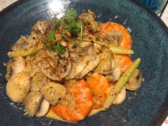 芝士蘑菇鲜虾意大利面-BE BRIGHT KITCHEN(正佳广场店)
