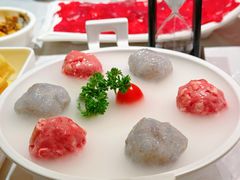 牛肉丸拼鲜虾滑-俏牛哥鲜牛肉牛肆馆(重庆天地店)