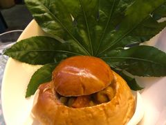 咖喱面包鸡-烛影拾光观景餐厅·创意菜·摄影·小提琴(大唐不夜城店)