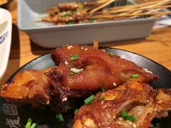 -路边摊小炉子烧烤