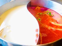 番茄牛膝骨猪肚鸡锅底-捞王锅物料理(上海世茂广场店)