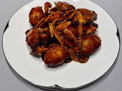 毛蟹炒年糕-屋里厢上海菜馆