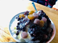 芋圓紅豆冰-渡船头海之冰