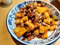 松子牛肉炒年糕-兔爸私家小厨(新北万达店)