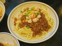 虾仁炸酱面-奎元馆.百年奎元.非遗传承(西湖边的解放路店)