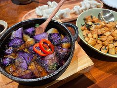 三杯茄子-七色云蔬食(喜邻里店)