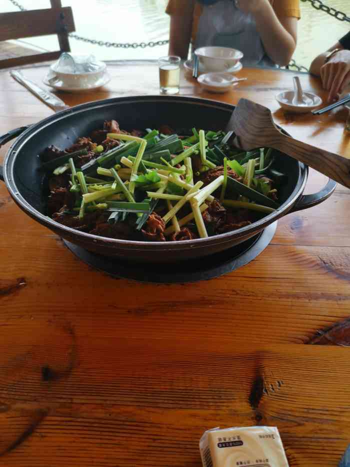 三板水乡农庄-"讲真他家的酸菜鱼挺好吃的,味道个人感觉刚.