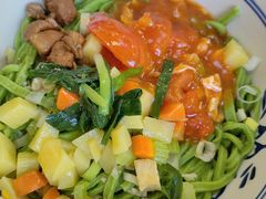 三合一-秦君宝手擀菠菜面(金花路店)