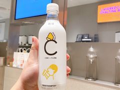 海盐柚子无糖气泡水-喜茶(东莞汇一城店)