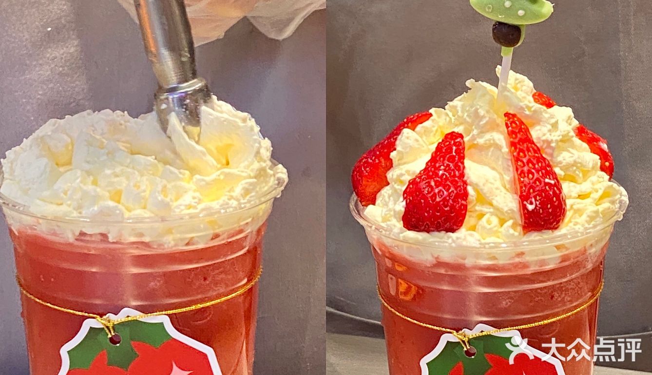 长春探店｜洽洽浓新品💕｜草莓🍓大满足！！