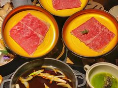 京都雪花牛肉寿喜锅-花潮料理艺食馆(成都万象城店)