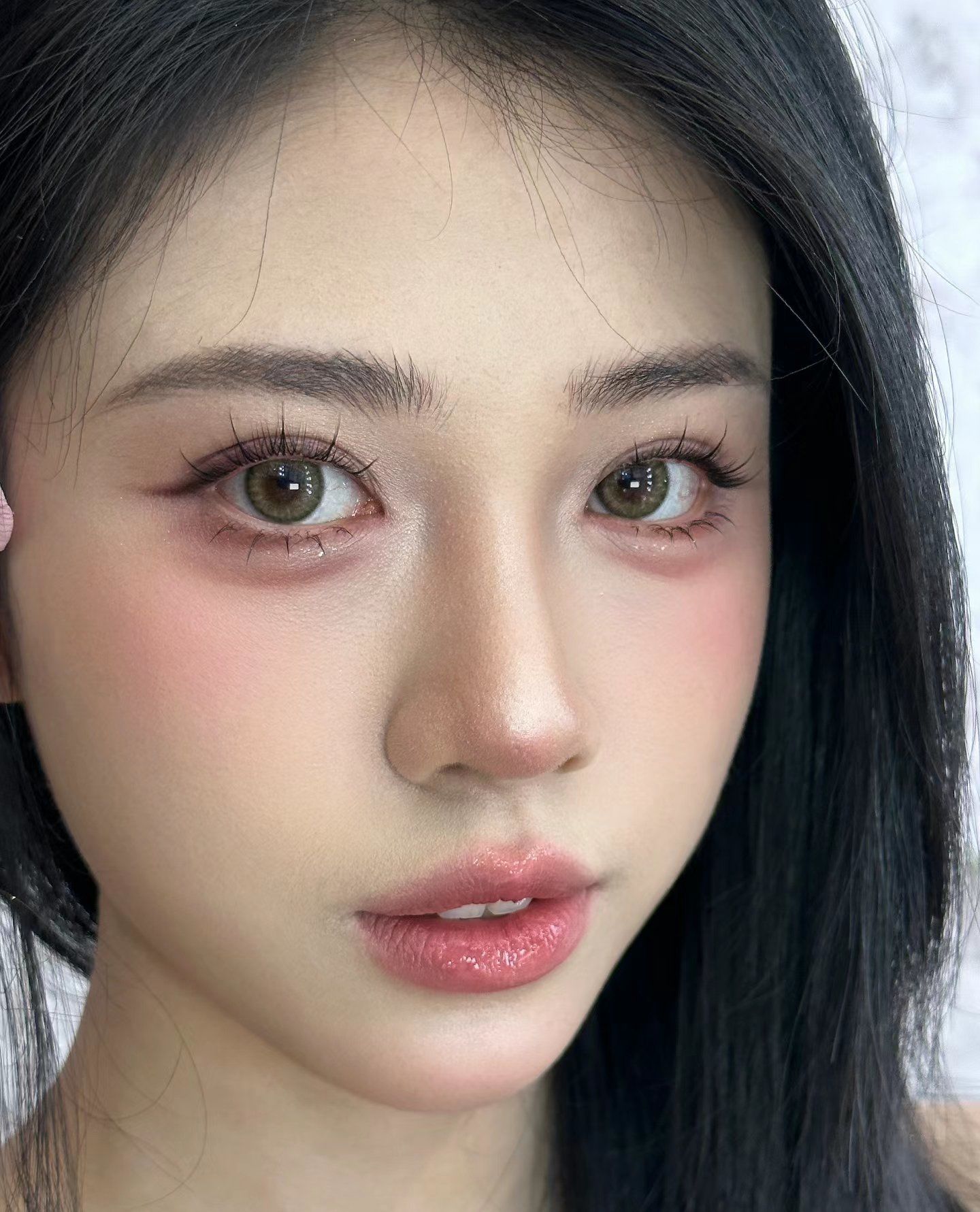 新娘妆容