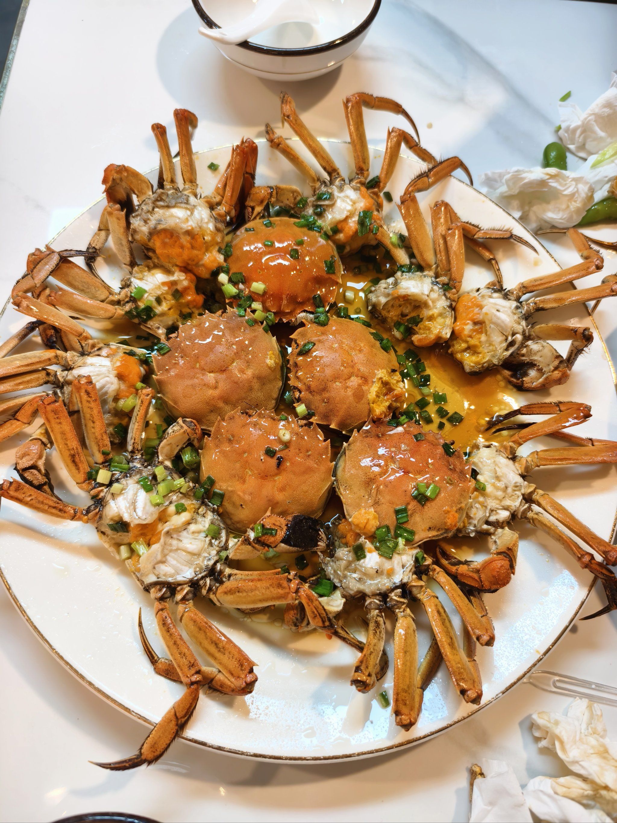 清新一夏 蒸螃蟹
