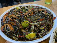 凉拌虾-玛扎烧烤私房菜