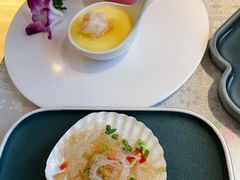 虾仁蒸蛋-忘忧草融合私房菜(红鼎国际店)